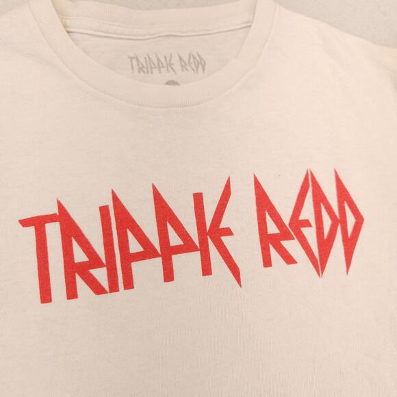 Tripple Redd Rap Crew Neck Graphic T Shirt Adult Mens Size Medium M White - Picture 4 of 10